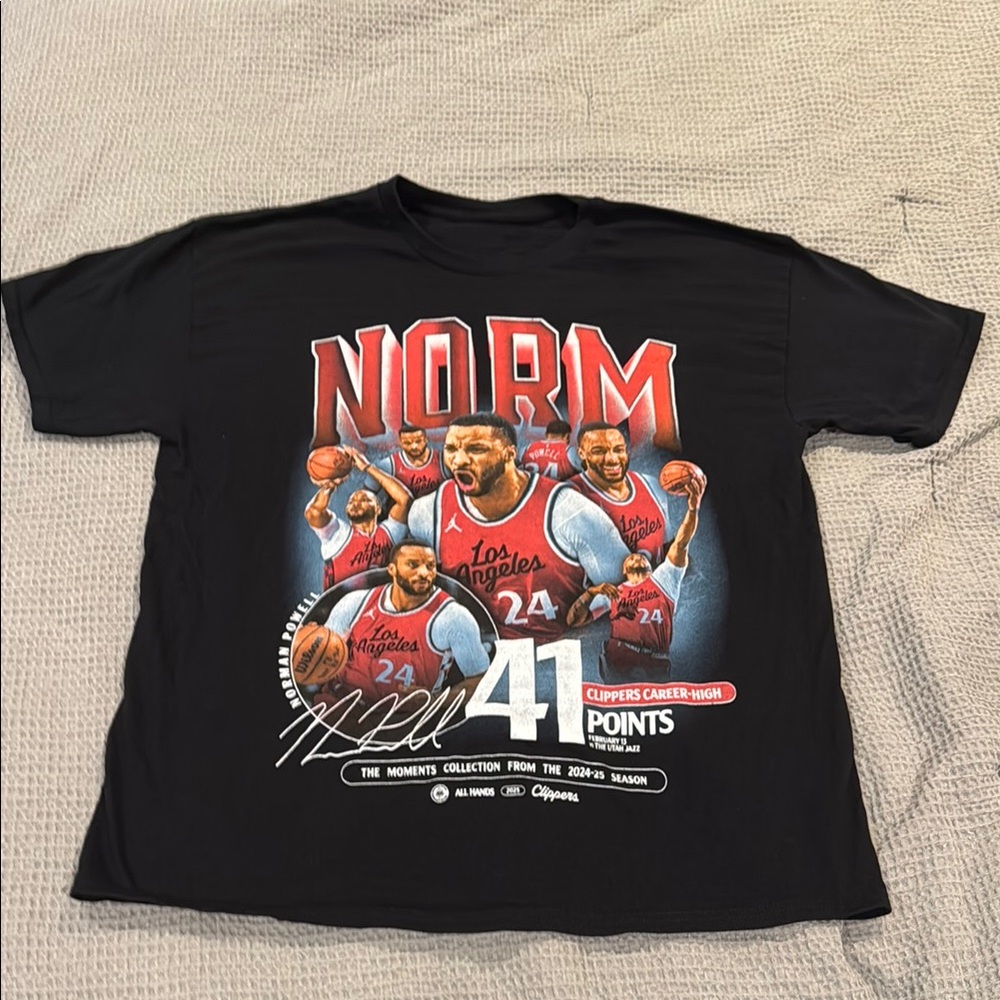 Clippers Norman Powell T-Shirt